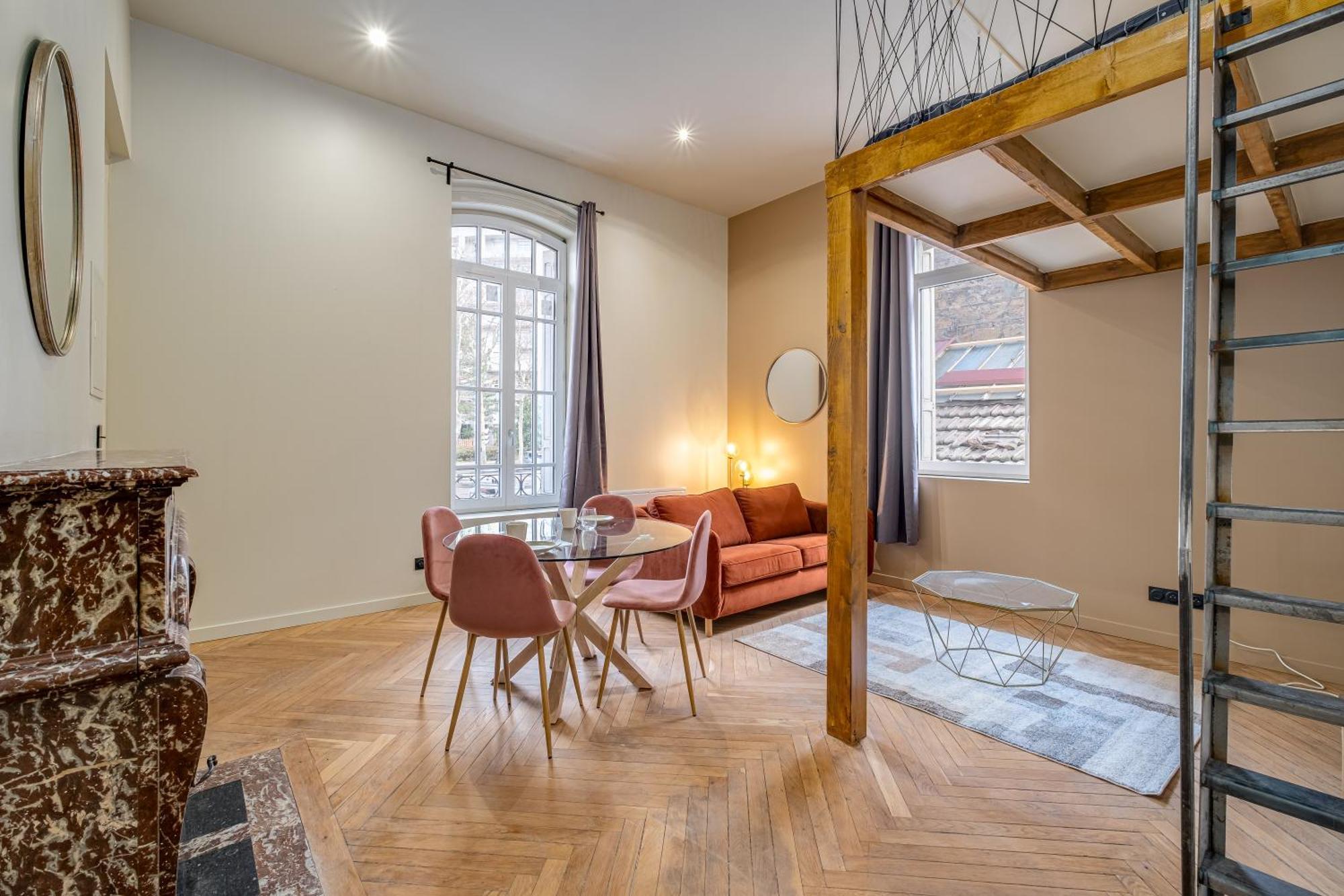 Appartement Le Poudre Cours Fauriel Magnifique